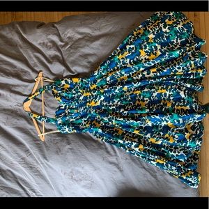 Girls From Savoy Midi Halter Dress Anthropologie